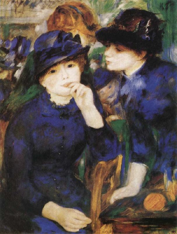 Pierre-Auguste Renoir Two Girls